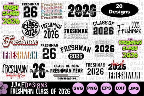 Class Of 2026 Svg Bundle Freshman Svg Bundle High School Etsy