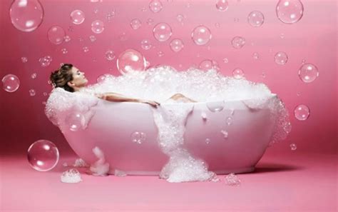 Taking a bath offers snazzy health benefits (better circulation! Champagne bubble bath pop-up hits London