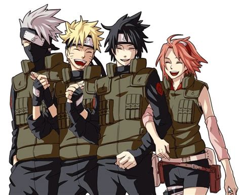 Gambar Naruto Character Images Cute Team 7 Wallpaper Background Photos
