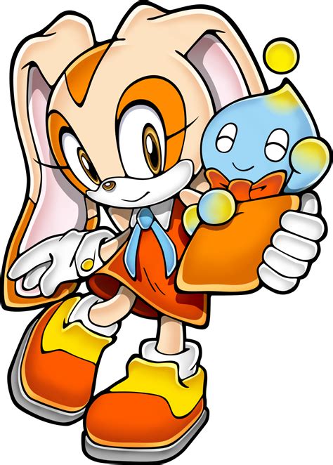 Cream The Rabbit And Cheese Sonic Cream Sonic Sonic Sonic Art
