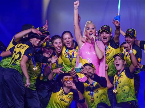 Australia Parties With Katy Perry After T20 World Cup Win Ellyse Perry Molly Strano Daily