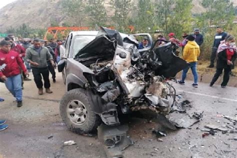 Cusco Registra 124 Fallecidos Por Accidentes De Tránsito Ocurridos En