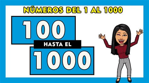 🌟números Del 100 Al 1000 En Letras En Español I Spanish Numbers 100