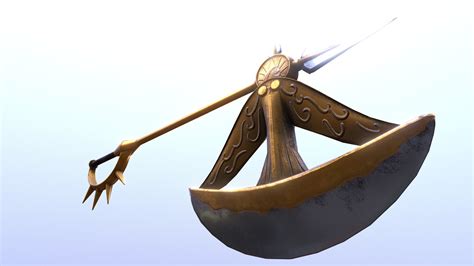 The Divine Axe Rhitta Escanors Weapon Buy Royalty Free 3d Model By