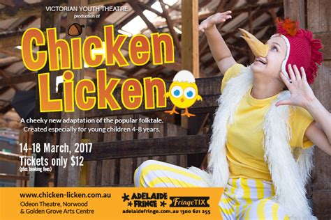 Chicken Licken A Cheeky Tale For Little Kids Adelaide Fringe 14