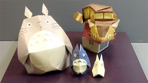 My Neighbor Totoro Origami Set Unboxing Youtube