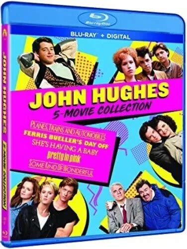 John Hughes 5 Movie Collection New Blu Ray Boxed Set Digital Copy