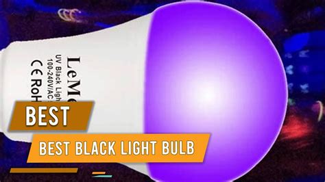 Top 5 Best Black Light Bulbs Review Portable Black Lightled Black