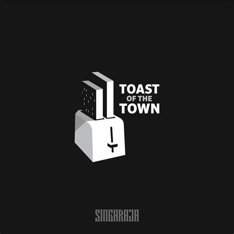Singaraja Design On Instagram Toast Of The Town Logo Concept Another