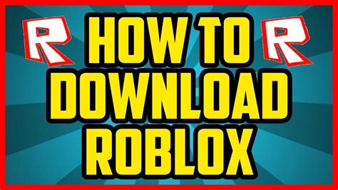 How To Download And Install Roblox On Pc Youtube