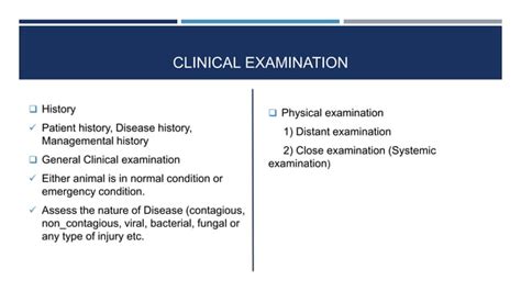 History Taking And Physical Examination Ppt