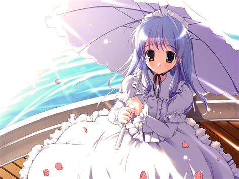 1920x1080 Resolution Purple Haired Anime Character On Boat Holding