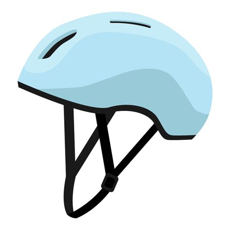 自転車用ヘルメットのイラスト03 無料のフリー素材 イラストエイト