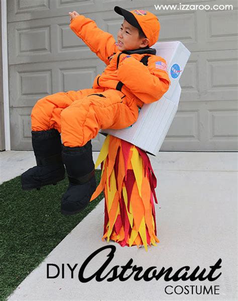 Diy Video Tutorial Kids Flying Astronaut Halloween Costume Izzaroo