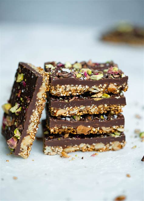 Seedy Quinoa Chocolate Bark Broma Bakery