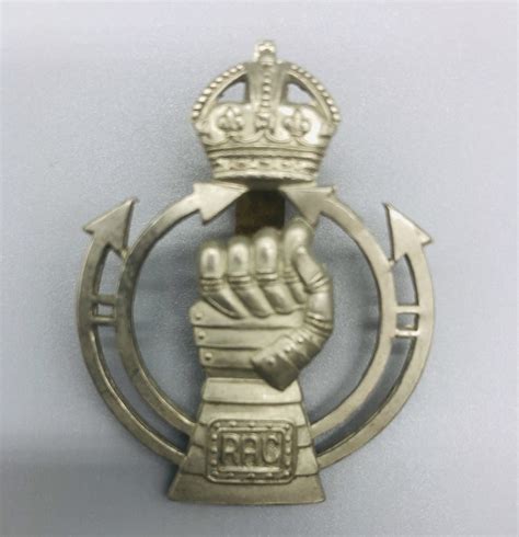 Royal Armoured Corp Cap Badge I Ww2 British Militaria Insignia