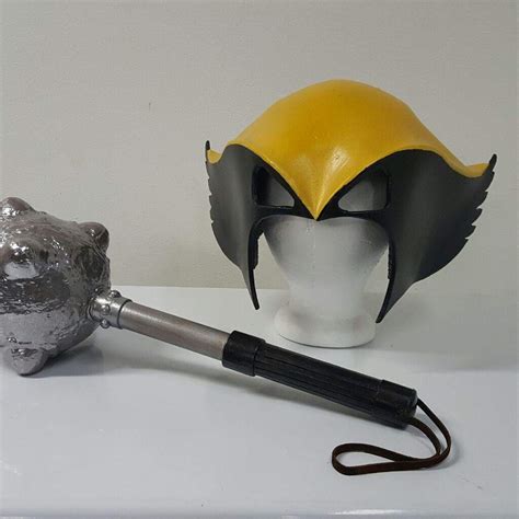 Hawkgirl Eva Foam Helmet And Mace Cosplay Amino
