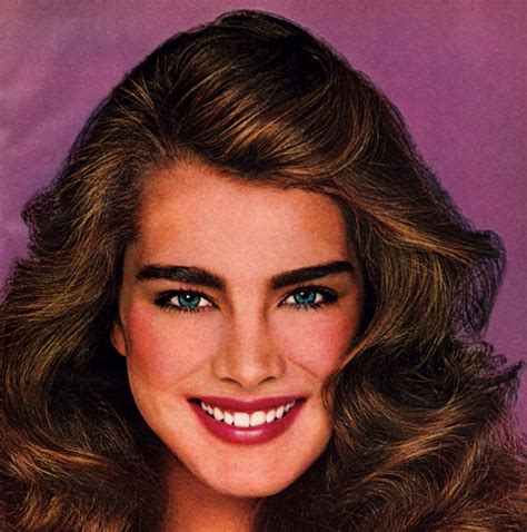 Brooke Shields 80s Hair