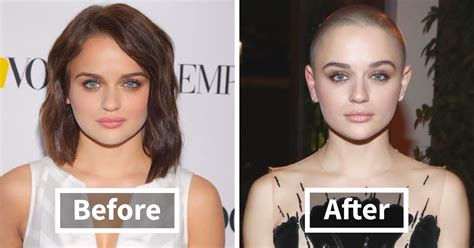 30 Celebs Before And After They Shaved Their Heads Bored Panda