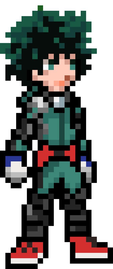 Pixel Art Deku