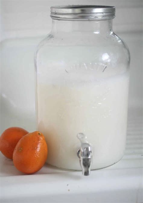 How To Make Homemade Orange Scented Laundry Soap Farmhouse On Boone