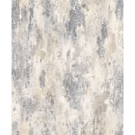 Bosa Industrial Texture Wallpaper Grey Metallic Fab Home Interiors