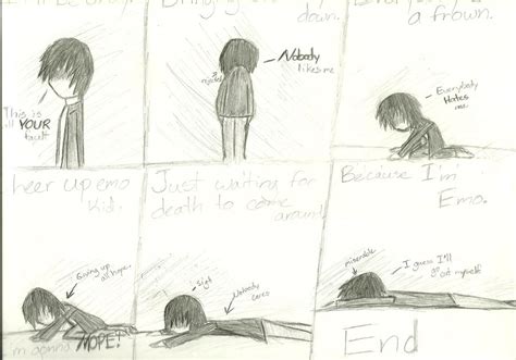Cheer Up Emo Kid Comic Page3 By Nek0kitty On Deviantart