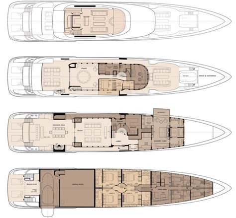 New 50m Long Range Displacement Yacht Design By Acico Yachts And Sea