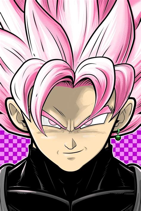 Goku Black By Thuddleston On Deviantart Goku Black Dragon Ball Art