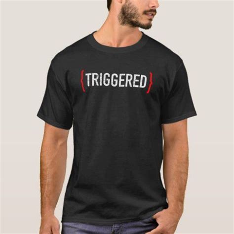 Triggered Meme Red Logo Dank Memes Triggered T Shirt Zazzle T Shirt