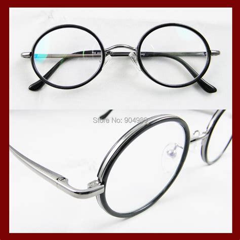 Men Women Reading Glasses Vintage Almost Round Style 46mm Spring Hinges