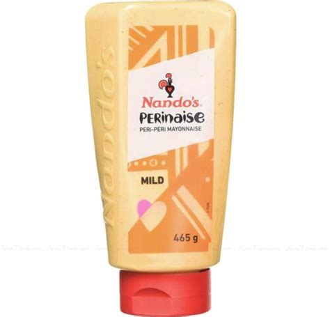 Nando S Perinaise Peri Peri Mayonnaise Mild Squeezy Mayo Sauce Pack Of