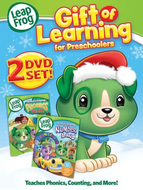 Leapfrog T Of Learning For Preschoolers 2 Discs Dvd Barnes