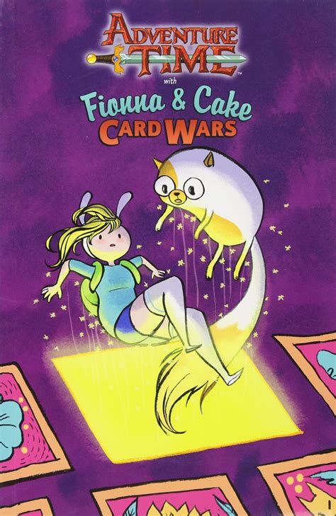 Adventure Time Fionna And Cake Card Wars Jen Wang