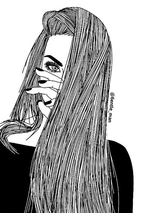 Резултат слика за Drawing Black And White Tumblr Outline Outline