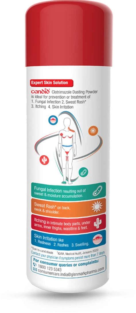 Buy CANDID DUSTING POWDER 60 GM Online Get Upto 60 OFF At PharmEasy