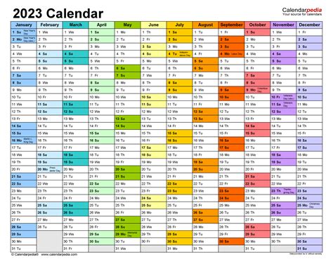 Calendars are available in pdf and microsoft word formats. 2023 Calendar - Free Printable Microsoft Word Templates