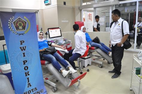 Rangkaian Kegiatan Peringatan Hpn 2020 Pwi Kota Bandung Gelar Donor Darah