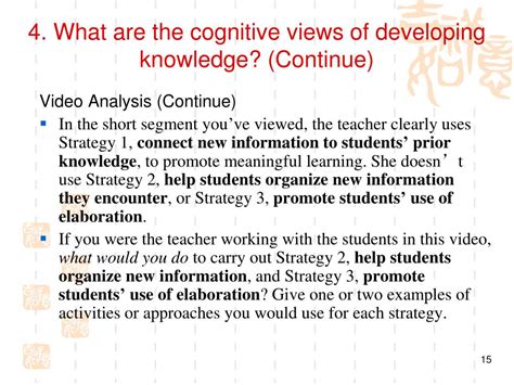 Ppt Educational Psychology Cognitive Views Of Learning Powerpoint