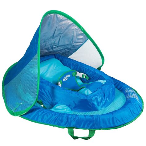 Swimways Infant Baby Spring Float With Sun Canopy Phase 1 Walmart