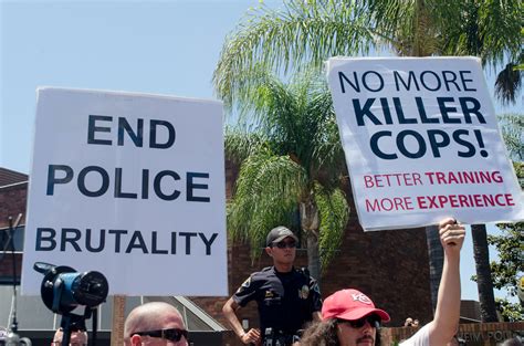Police declared a riot and arrested many people. Police Brutality Protest - Anaheim - July 29 2012 - 10 ...