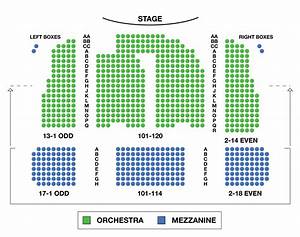 Booth Theatre Large Broadway Seating Charts