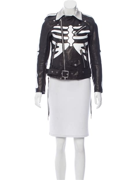 Amiri 2017 Skeleton Leather Jacket W Tags Black Jackets Clothing