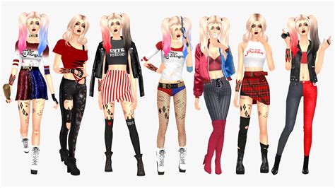 Sims 4 Harley Quinn Cc Birds Of Prey