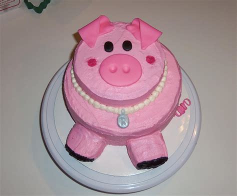 Pig Birthday Cake Pig Cake Pig Birthday Cakes Piggy Cake Peppa
