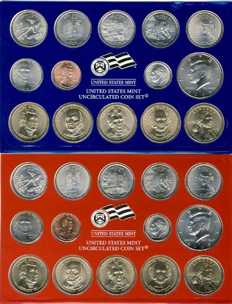 Usa 1382 Dollar 2008 Kursmünzen Denver And Philadelphia Mint Bu Ma Shops