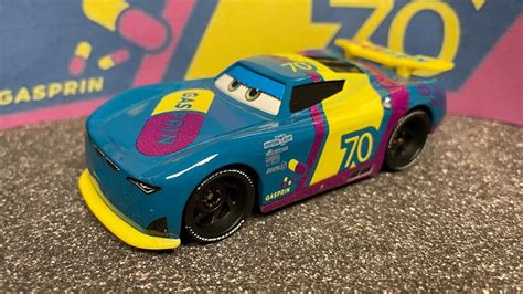 Richie Gunzit Next Gen Gasprin No 70 Mattel Disney Cars Die Cast