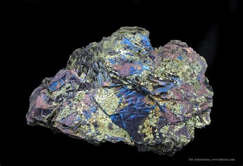 Covellite With Pyrite - FIOR14B-29 - Calabona Mine - Italy Mineral Specimen