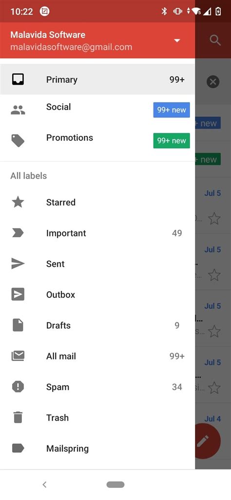 Descargar Gmail Go 202210 Apk Gratis Para Android
