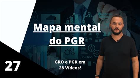 Mapa mental do PGR 27 de 28 vídeos YouTube